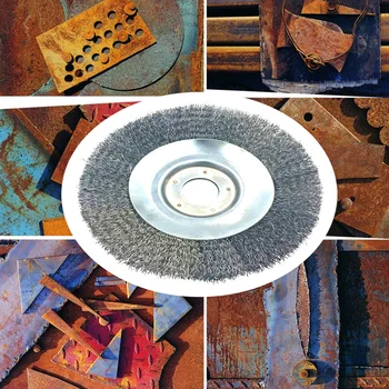 6inch Lawn Mower Trimmer Head Wheel Garden Universal Weed Brush Steel Wire Derust Rotating Break-Proof Rounded Edge Cutter
6inch Lawn Mower Trimmer Head Wheel Garden Universal Weed Brush Steel Wire Derust Rotating Break-Proof Rounded Edge Cutter