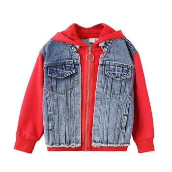 Girls Denim Jackets Children Patchwork Hooded Outerwear For Baby Girls Clothing Spring Autumn Kids Casual Cowboy Coat
Girls Denim Jackets Children Patchwork Hooded Outerwear For Baby Girls Clothing Spring Autumn Kids Casual Cowboy Coat