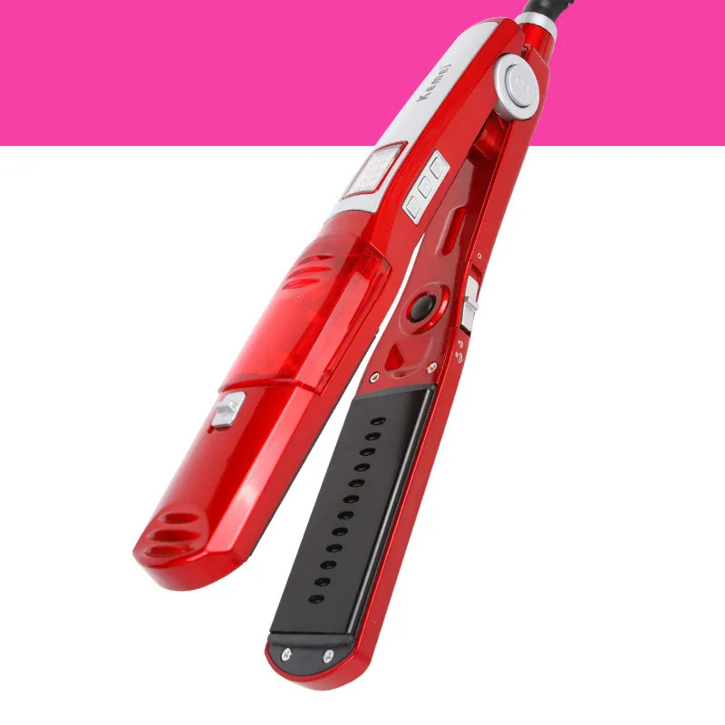 Hot Steam Straight Comb Hair Straightener Thermostat Clip Ceramic Panel curler hair rollers curlers
Hot Steam Straight Comb Hair Straightener Thermostat Clip Ceramic Panel curler hair rollers curlers
