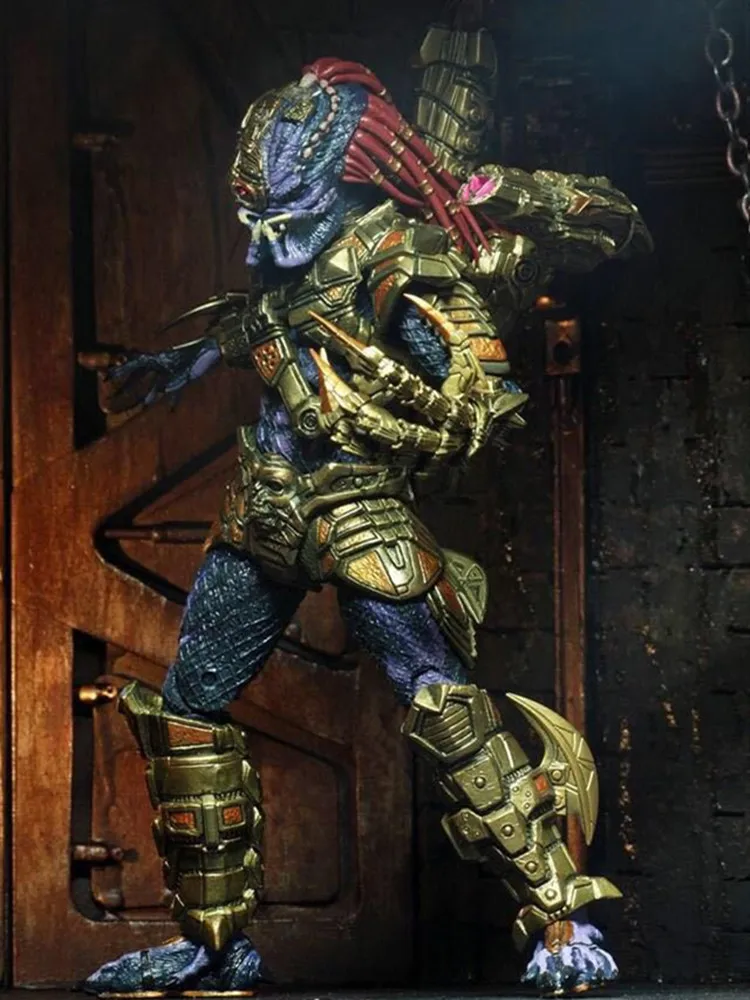 NECA Predator Lasershot Clan Leader Movable Action Figure PVC Collection Model Gift 16CM
NECA Predator Lasershot Clan Leader Movable Action Figure PVC Collection Model Gift 16CM