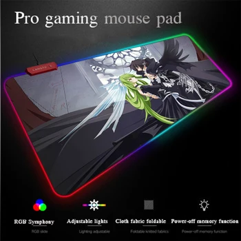 Yuzuoan Programming Mousepad Rebellious Lu Luxiu USB with Line LED Colorful Lighting RGB Computer Mouse Pad Control Keyboard Mat
Yuzuoan Programming Mousepad Rebellious Lu Luxiu USB with Line LED Colorful Lighting RGB Computer Mouse Pad Control Keyboard Mat