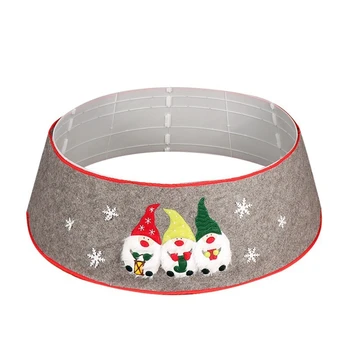 30 Inch Christmas gnome Tree Collar Around Xmas Tree Skirt Ring Plastics Sheets with Collar Home Party Decoration
30 Inch Christmas gnome Tree Collar Around Xmas Tree Skirt Ring Plastics Sheets with Collar Home Party Decoration