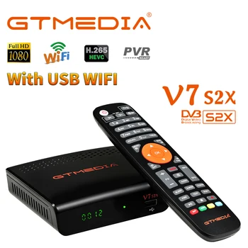 Satellite Receiver GTMEDIA V7 S2X DVB-S/S2/S2X VCM ACM multi-stream T2MI HD Youtube PowerVU Upgrade from Freesat V7S HD Spain
Satellite Receiver GTMEDIA V7 S2X DVB-S/S2/S2X VCM ACM multi-stream T2MI HD Youtube PowerVU Upgrade from Freesat V7S HD Spain