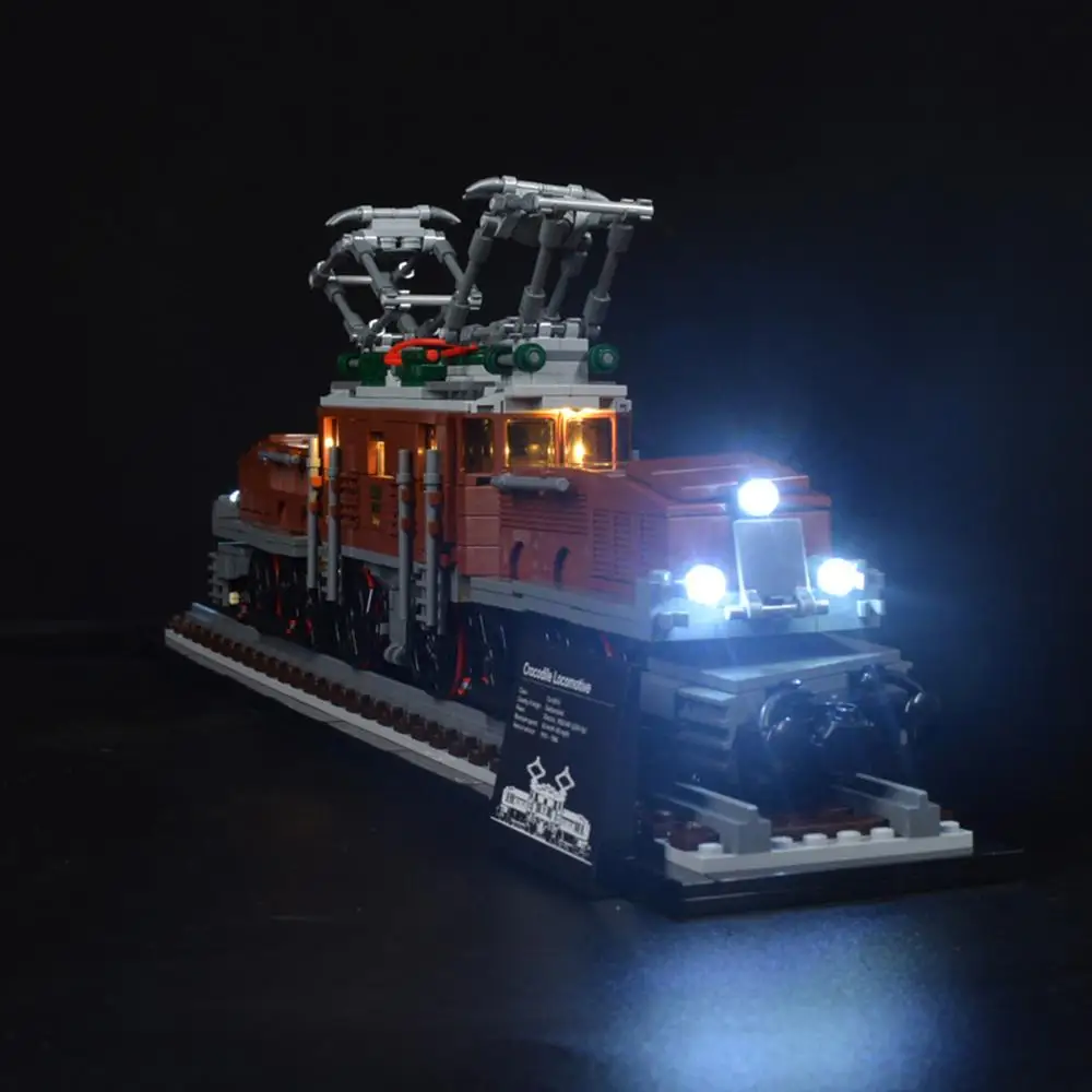 Building Blocks LED Lighting Kit for Crocodile Locomotive 10277 (LED Included Only, No Kit)
Building Blocks LED Lighting Kit for Crocodile Locomotive 10277 (LED Included Only, No Kit)