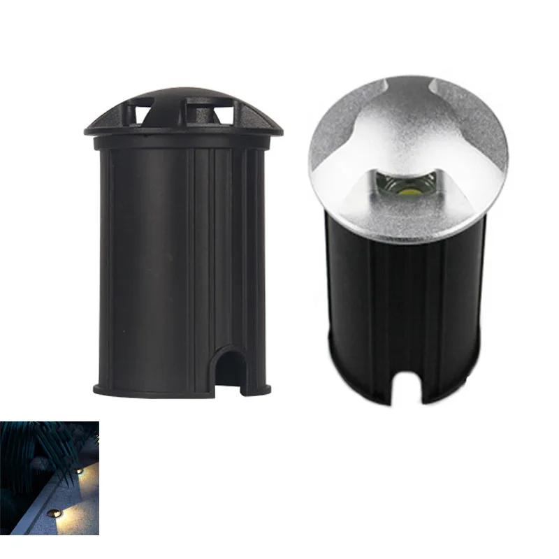 Светодиодный подземный светильник RGB 3 Вт 5 12 В постоянного тока для улицы сада