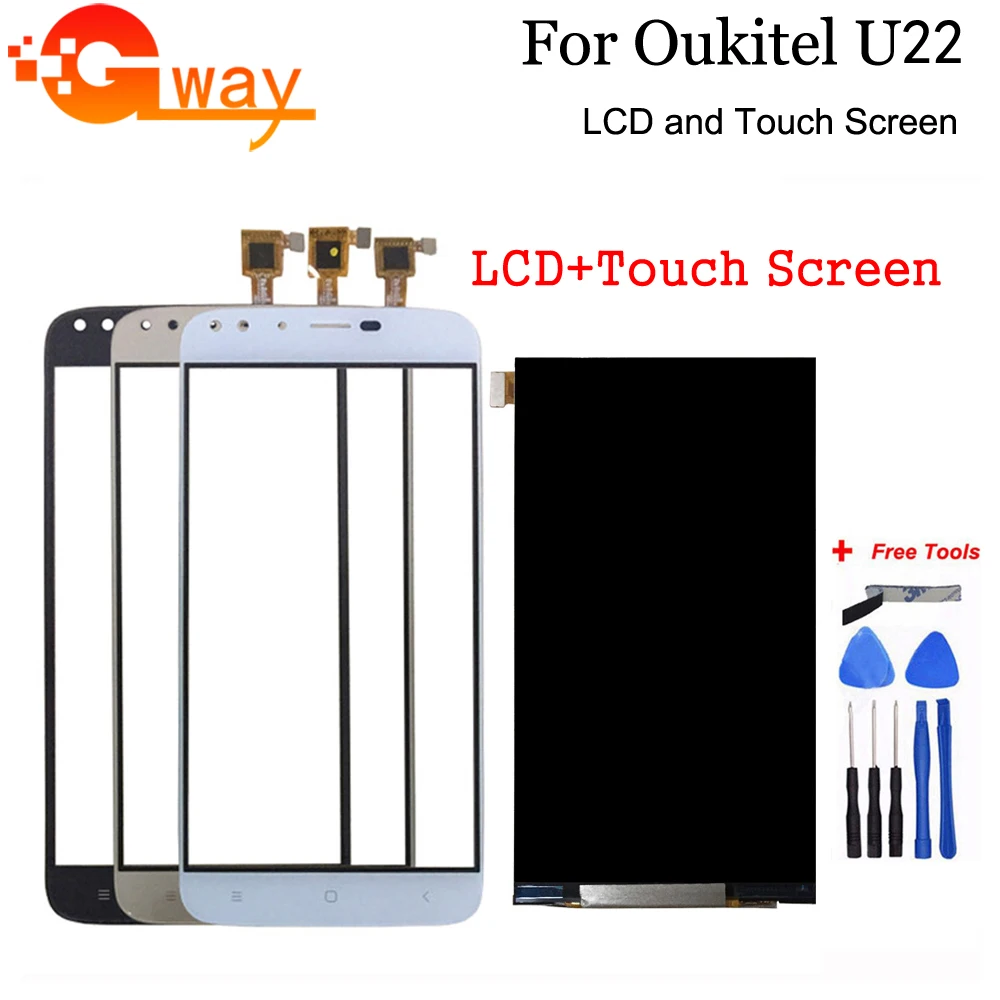 For 5.5" Oukitel U22 LCD Display+Touch Screen Assembly 100% Tested Replacement XL0553640T1-30 version +Free Tools
For 5.5" Oukitel U22 LCD Display+Touch Screen Assembly 100% Tested Replacement XL0553640T1-30 version +Free Tools