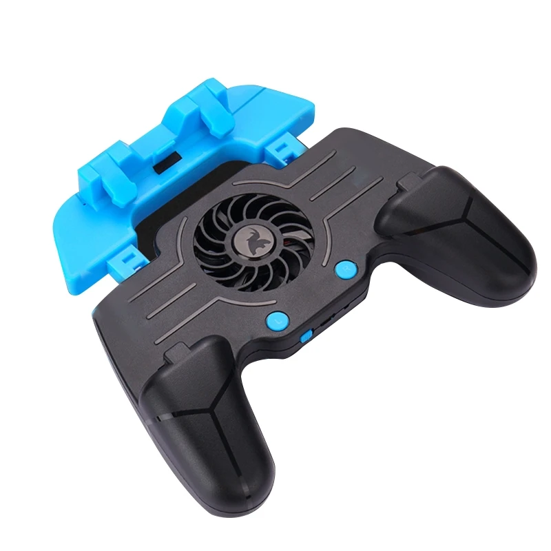 4.0"-6.5" Slient Cooling Fan Ergonomic Design Gaming Grip Mobile Controller with Adjustable One-click Burst Shoulder
4.0"-6.5" Slient Cooling Fan Ergonomic Design Gaming Grip Mobile Controller with Adjustable One-click Burst Shoulder