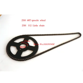 25H 136 links loops chain and 68T sprocket for Item Weight: 0.22 Stroke Engine ATV Quad Go Kart Dirt Pocket Mini Bike Motorcycle
25H 136 links loops chain and 68T sprocket for Item Weight: 0.22 Stroke Engine ATV Quad Go Kart Dirt Pocket Mini Bike Motorcycle