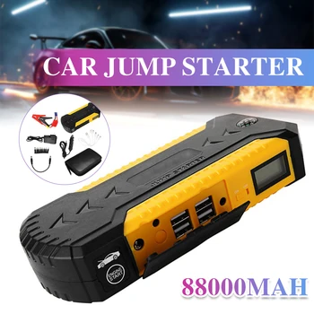 88000mAH Car Starting Device Booster 600A 12V Car Jump Starter Power Bank Car Starter For Car Battery Charger Buster+LED Light 
88000mAH Car Starting Device Booster 600A 12V Car Jump Starter Power Bank Car Starter For Car Battery Charger Buster+LED Light