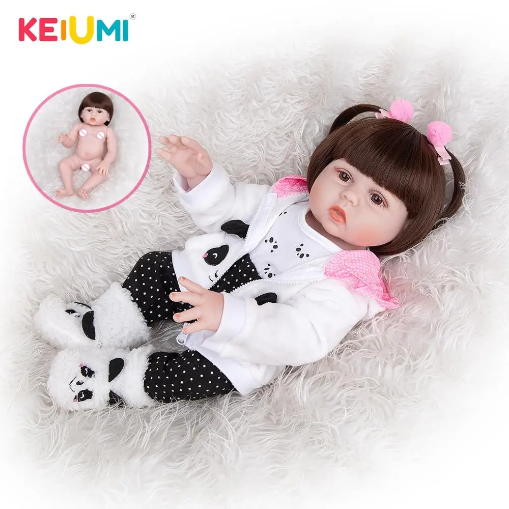 Wholesale 49 CM KEIUMI Reborn Boneca Baby Dolls Dressed Up Full Silicone Bebe Toddler Bath Dolls Toy Kids Bedtime Playmate Gift
Wholesale 49 CM KEIUMI Reborn Boneca Baby Dolls Dressed Up Full Silicone Bebe Toddler Bath Dolls Toy Kids Bedtime Playmate Gift