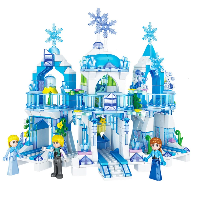 Snow Castle GIRL'S Princess Iceland Castle Model Educational Assembled Building Blocks Toy
Snow Castle GIRL'S Princess Iceland Castle Model Educational Assembled Building Blocks Toy