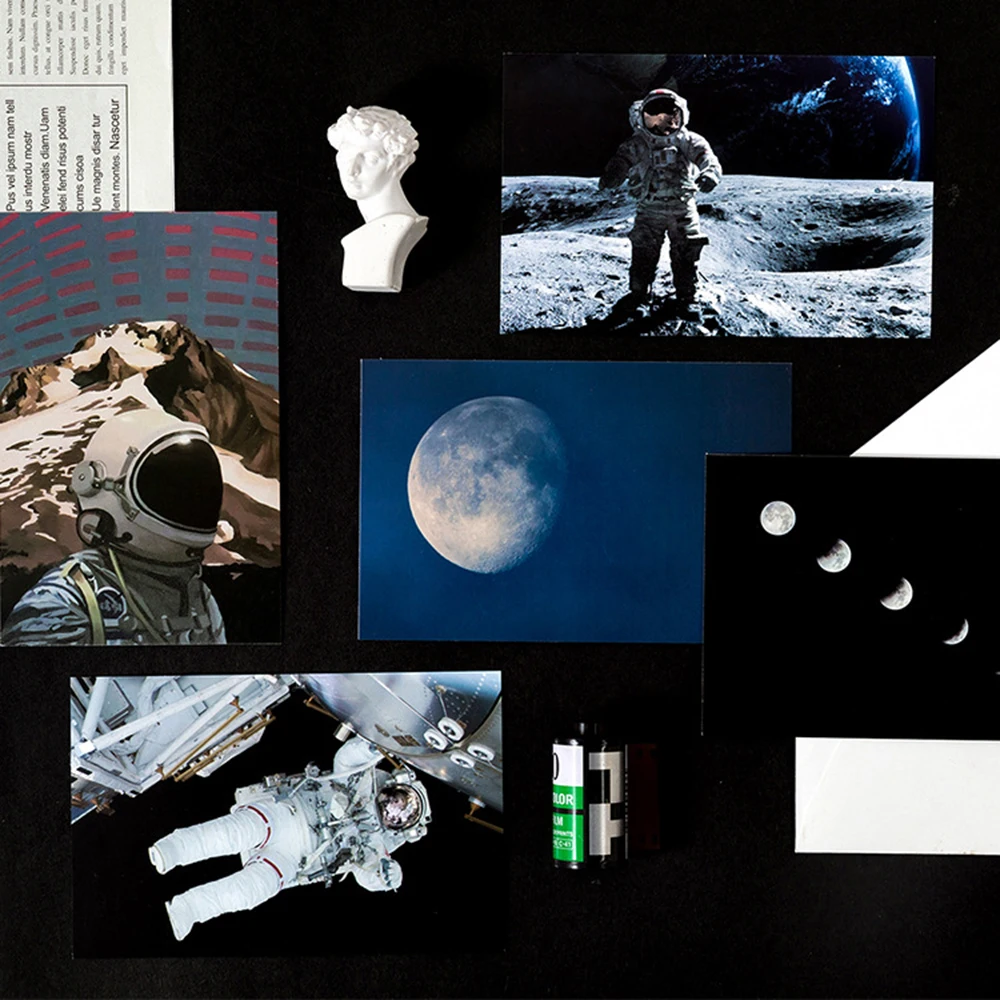 30 Pcs/set Galaxy Walk Guide Series Postcard Set Bookmark Noctilucent Greeting Message Cards Stationery Supplies
30 Pcs/set Galaxy Walk Guide Series Postcard Set Bookmark Noctilucent Greeting Message Cards Stationery Supplies