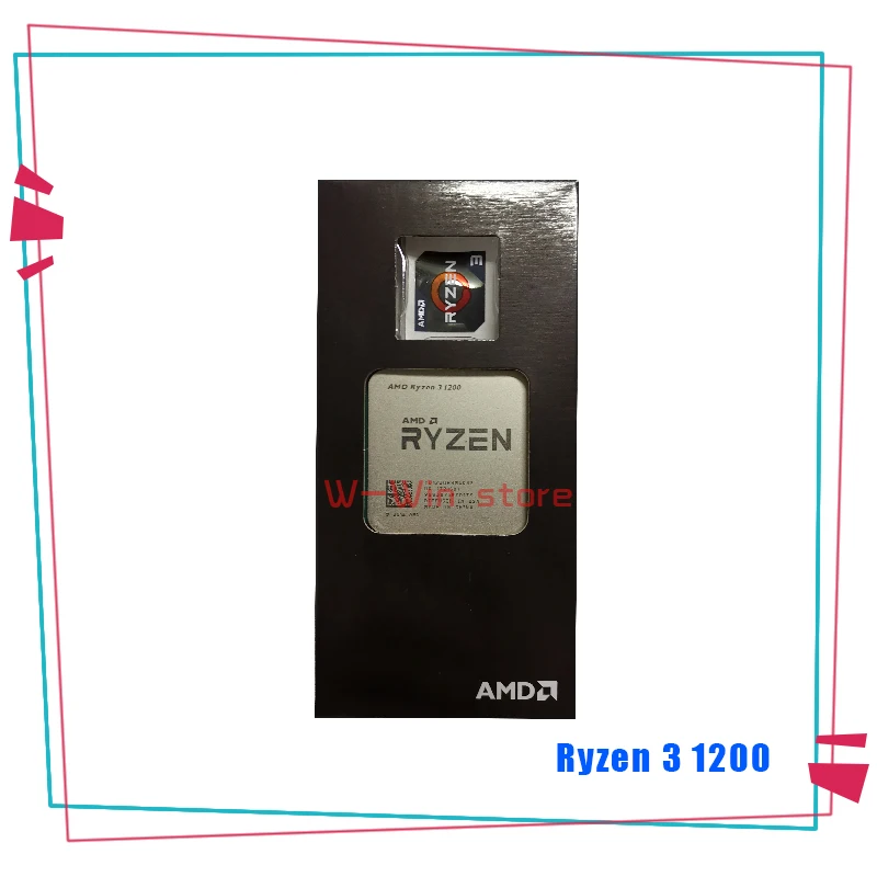 New AMD Ryzen 3 1200 R3 1200 3.1 GHz Quad-Core Quad-Thread CPU Processor YD1200BBM4KAE Socket AM4
New AMD Ryzen 3 1200 R3 1200 3.1 GHz Quad-Core Quad-Thread CPU Processor YD1200BBM4KAE Socket AM4