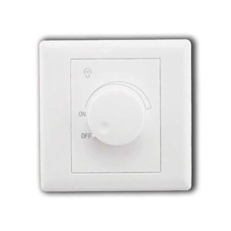 LED dimmer switch AC110V 220V 630W adjustable controller,used for panel light, downlight, spotlight, adjustable light brightness 
LED dimmer switch AC110V 220V 630W adjustable controller,used for panel light, downlight, spotlight, adjustable light brightness