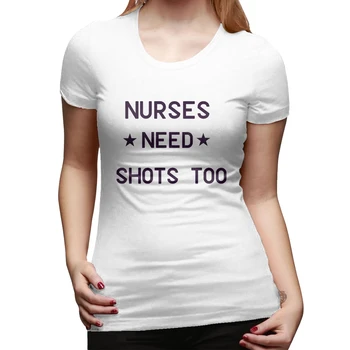 Nurses Need Shots Too Printed Short Sleeve Tshirt Women Summer O-neck Loose T-shirt Femme Casual Loose T Shirt Women Top
Nurses Need Shots Too Printed Short Sleeve Tshirt Women Summer O-neck Loose T-shirt Femme Casual Loose T Shirt Women Top