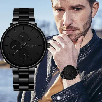 Casual Sport Watches Fashion New Men Business Fashion Watch Men's Steel Belt Sport Quartz Wrist Watch Wristwatch reloj hombre
Casual Sport Watches Fashion New Men Business Fashion Watch Men's Steel Belt Sport Quartz Wrist Watch Wristwatch reloj hombre