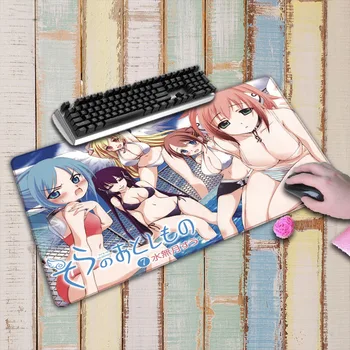 

Japanese Sexy Anime Lock Edge Mouse Pad Mat Table Mousepad Office Cushion Super Big 60cm 70cm 80cm 90cm 100cm 120cm