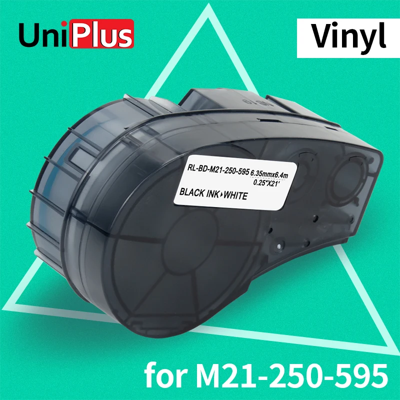 UniPlus M21 250 595 Label Tapes Compatible Brady M21-250-595 WT Vinyl Label Maker for Brady BMP21-PLUS BMP21 LAB Printer 6.35mm
UniPlus M21 250 595 Label Tapes Compatible Brady M21-250-595 WT Vinyl Label Maker for Brady BMP21-PLUS BMP21 LAB Printer 6.35mm