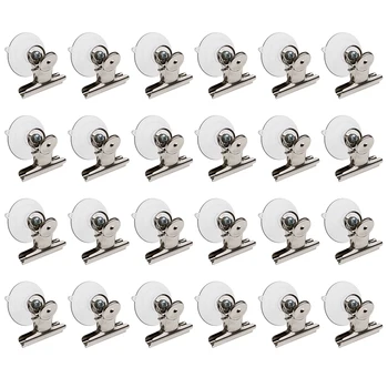 24pcs/set Bathroom School Voucher Suction Cup Clip Kitchen Multifunction For Hanging Home Office Glass Storage Holder Clamp
24pcs/set Bathroom School Voucher Suction Cup Clip Kitchen Multifunction For Hanging Home Office Glass Storage Holder Clamp
