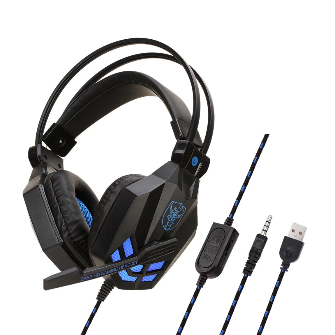 Profession Gaming Headset Usb Wired Over Led 3.5mm Headphones Stereo With Mic For Xbox One/ps4 Pc /computer Gamer
Profession Gaming Headset Usb Wired Over Led 3.5mm Headphones Stereo With Mic For Xbox One/ps4 Pc /computer Gamer