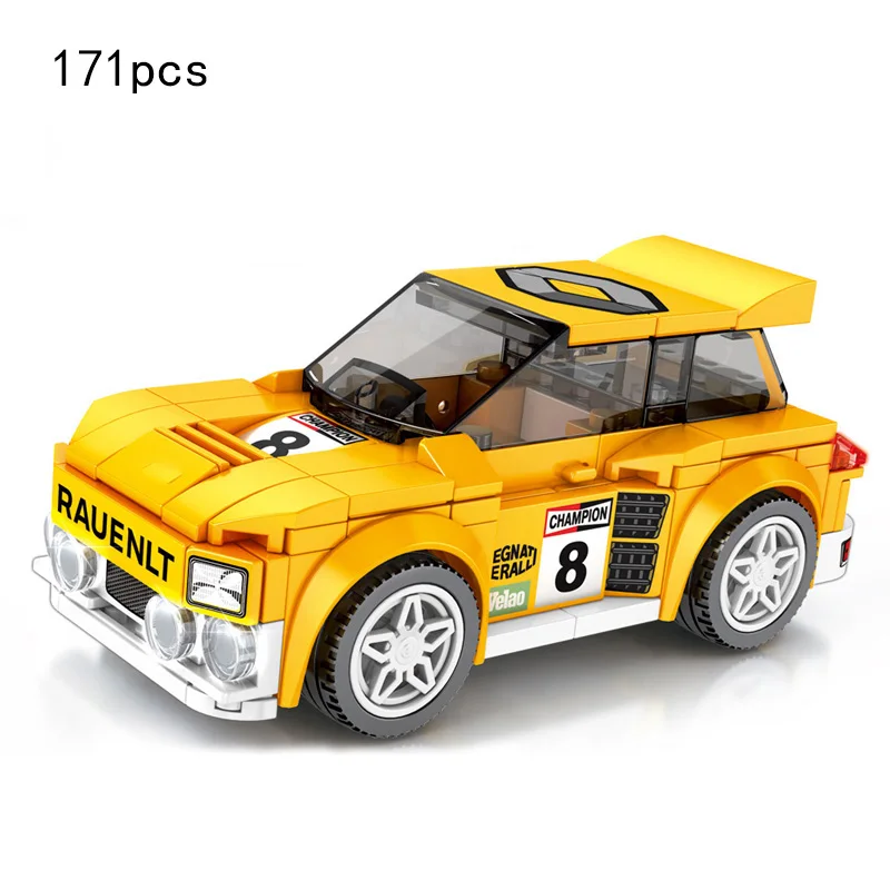 Sembo Speed Champions Technic City Vehicles Super Racers Sports Racing Car Model Building Blocks Toys For Kids