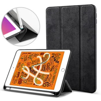 Case with Pencil Holder for iPad 9.7 inch ( 2017 2018 New ), ZVRUA Slim Tri-fold PU Leather Smart Cover have wake up sleep 
Case with Pencil Holder for iPad 9.7 inch ( 2017 2018 New ), ZVRUA Slim Tri-fold PU Leather Smart Cover have wake up sleep