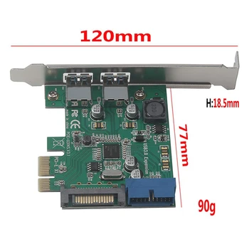 Pci-E To Usb 3.0 High Speed Expansion Card 19-Pin Pci Express Adapter Converter Card for Desktop Pc
Pci-E To Usb 3.0 High Speed Expansion Card 19-Pin Pci Express Adapter Converter Card for Desktop Pc