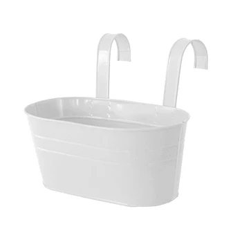 Iron Hanging Flower Plant Pots Balcony Garden Plant Planter Fence Bucket Flower Holders Fence Hanging Keg Flower Pot With Hook 
Iron Hanging Flower Plant Pots Balcony Garden Plant Planter Fence Bucket Flower Holders Fence Hanging Keg Flower Pot With Hook