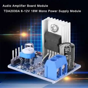 TDA2030A High Power Digital Amplifiers Module Audio Amplifier Board Module 6-12V 18W Mono Power Supply Module
TDA2030A High Power Digital Amplifiers Module Audio Amplifier Board Module 6-12V 18W Mono Power Supply Module