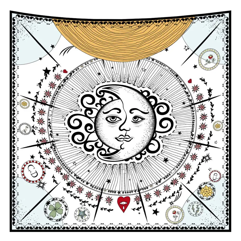 Tarot Flag Retro Divination Tapestry Realistic 3D Printing Popular Handicraft Home Decor
Tarot Flag Retro Divination Tapestry Realistic 3D Printing Popular Handicraft Home Decor