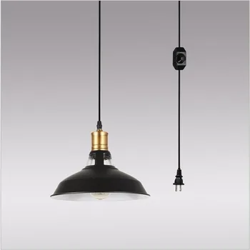 Retro Industrial pendant light Plug in Switch Pendant Lamp Indoor Barn Sconce Vintage hanglamp Fixtures Retro Farmhouse Lighting
Retro Industrial pendant light Plug in Switch Pendant Lamp Indoor Barn Sconce Vintage hanglamp Fixtures Retro Farmhouse Lighting