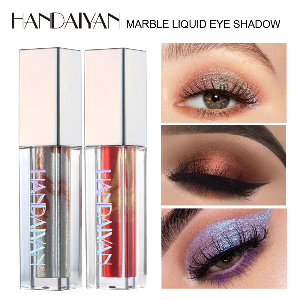 HANDAIYAN Glitter Liquid Eye Shadow 10 Color Makeup Eye Shadow Magnificent Metals Shimmer and Glow Liquid Eyeshadow Cosmetics
HANDAIYAN Glitter Liquid Eye Shadow 10 Color Makeup Eye Shadow Magnificent Metals Shimmer and Glow Liquid Eyeshadow Cosmetics