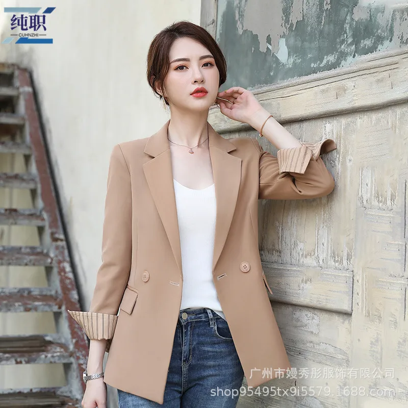 Pure Level 2019 Autumn & Winter New Style Korean-style Tops Suit Long-sleeved Coat Loose-Fit Medium-length Suit Women's OL Elega
Pure Level 2019 Autumn & Winter New Style Korean-style Tops Suit Long-sleeved Coat Loose-Fit Medium-length Suit Women's OL Elega