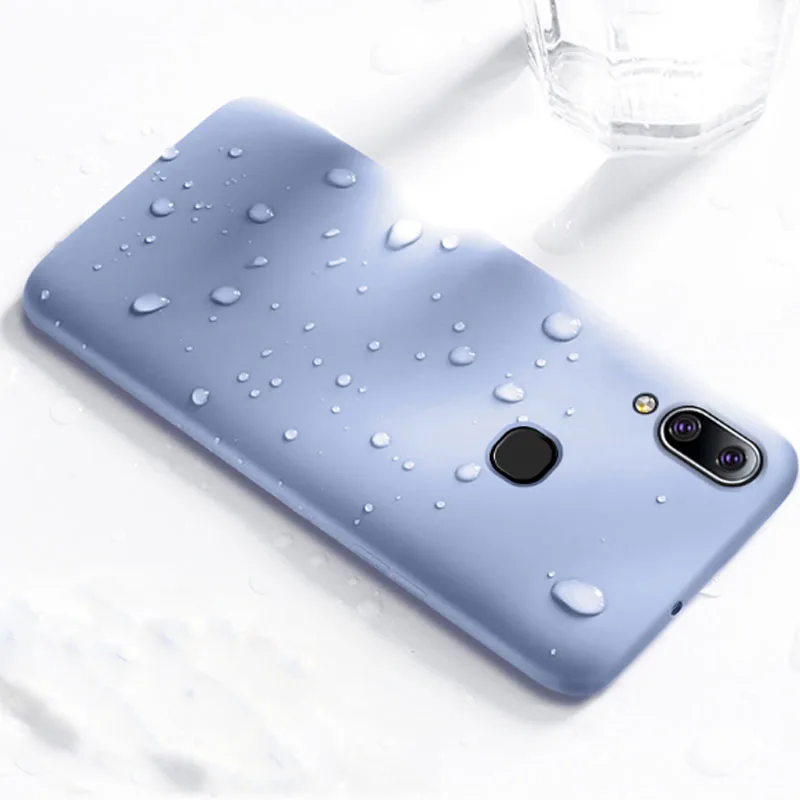 Мягкий силиконовый чехол Honor 8X ярких цветов для Huawei мягкий задней панели телефона