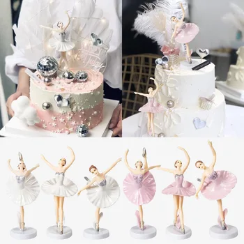 3pcs Ballerina Girl Figurine Sweet Poses Ballet Girl Cake Topper Resin Sculpture Model Collectible Ornament Girl Birthday Decor
3pcs Ballerina Girl Figurine Sweet Poses Ballet Girl Cake Topper Resin Sculpture Model Collectible Ornament Girl Birthday Decor