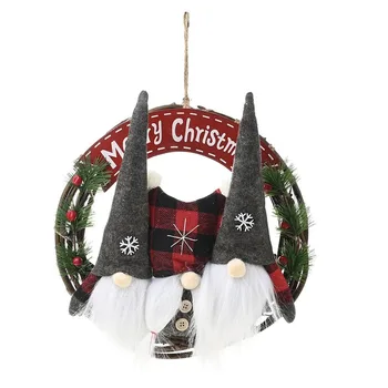Merry Christmas Letters Rattan Hoop Faceless Santa Doll Pendant for Christmas Decorantions New Year Xmas Home Drop Ornaments
Merry Christmas Letters Rattan Hoop Faceless Santa Doll Pendant for Christmas Decorantions New Year Xmas Home Drop Ornaments