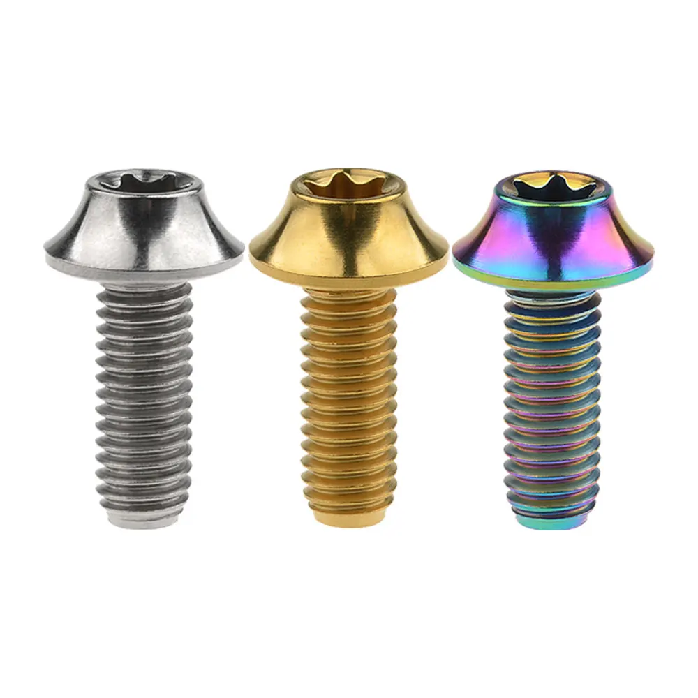 Xingxi Titanium Ti Alloy Bolt Button Torx Head M6X16 20mm V Brake Fixing for Motorcycle Housing Screw Parts Accessory
Xingxi Titanium Ti Alloy Bolt Button Torx Head M6X16 20mm V Brake Fixing for Motorcycle Housing Screw Parts Accessory