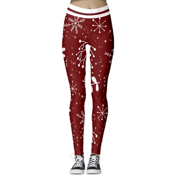 Christmas Fashion Leggings Push Up 3D Printed High Stretch Casual Pencil Slim Pants Casual Fitness Women Legging
Christmas Fashion Leggings Push Up 3D Printed High Stretch Casual Pencil Slim Pants Casual Fitness Women Legging
