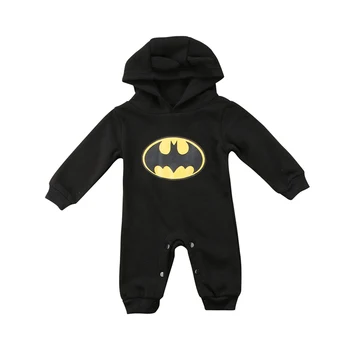 Cute Newborn Baby Boy Girl Cotton Clothes Babies Batman Cartoon Romper Jumpsuit Outfits Spring Autumn Clothing
Cute Newborn Baby Boy Girl Cotton Clothes Babies Batman Cartoon Romper Jumpsuit Outfits Spring Autumn Clothing