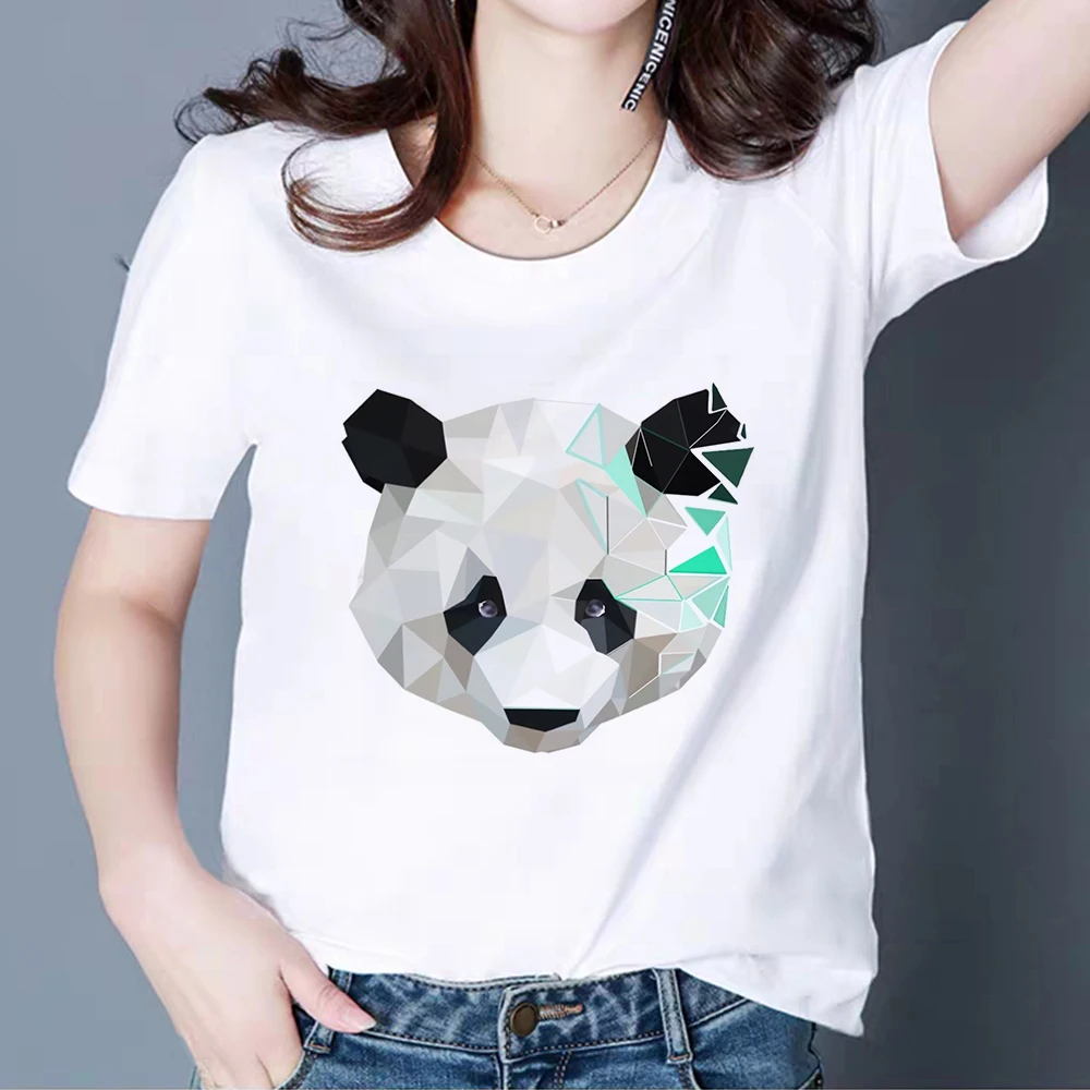 

Women Summer Animal Tshirt Harajuku Funny leisure Cool Tiger T-shirt Vogue Cute Cartoon Ladies tops Vintage cat T shirt