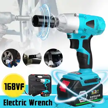 240V 19800mAh Electric Brushless Wrench Cordless Impact Drill Rechargeable Li-on Battery Electric Wrench Tools With Accessories
240V 19800mAh Electric Brushless Wrench Cordless Impact Drill Rechargeable Li-on Battery Electric Wrench Tools With Accessories