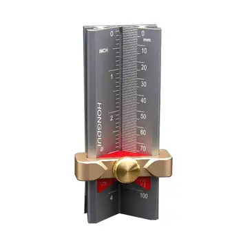 Multi-functional Woodworking Tools Saw Table Height Gauge Drill Angle Measurer High Precision Rule Measuring Tools
Multi-functional Woodworking Tools Saw Table Height Gauge Drill Angle Measurer High Precision Rule Measuring Tools