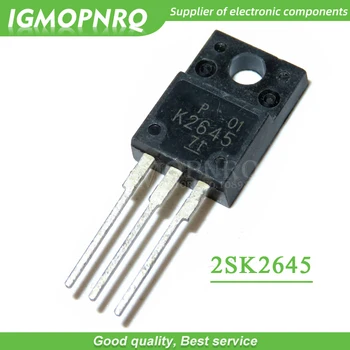 

10pcs free shipping 2SK2645 K2645 TO-220F 600V 9A 1.2 MOSFET N-Channel transistor new original