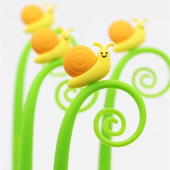 48 pcs/lot Creative Snails Gel Pen Cute 0.5 mm Signature Pens School Office writing Supplies Promotional Gift 
48 pcs/lot Creative Snails Gel Pen Cute 0.5 mm Signature Pens School Office writing Supplies Promotional Gift
