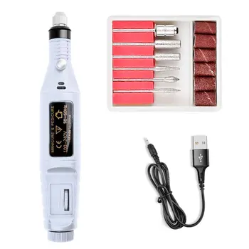 Machine USB Rechargeable Manicure Pen Shape Low Noise Tool Salon Mini Electric Professional Portable Pedicure Home
Machine USB Rechargeable Manicure Pen Shape Low Noise Tool Salon Mini Electric Professional Portable Pedicure Home