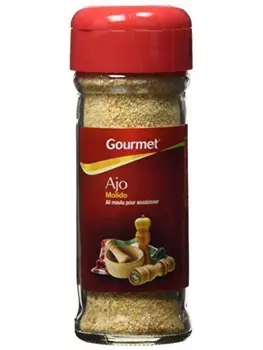 Gourmet - Ajo Molido - Sazonador - 55 g
Gourmet - Ajo Molido - Sazonador - 55 g