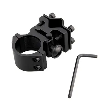 Flashlight visor clip holder of Clamp aluminum shotgun rifle 
Flashlight visor clip holder of Clamp aluminum shotgun rifle