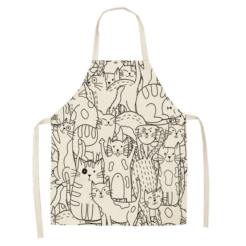 Senyue Cute Cat Kitchen Cooking Home Cleaning Tools Gardener Barista apron adult bibs for Woman and Man
Senyue Cute Cat Kitchen Cooking Home Cleaning Tools Gardener Barista apron adult bibs for Woman and Man