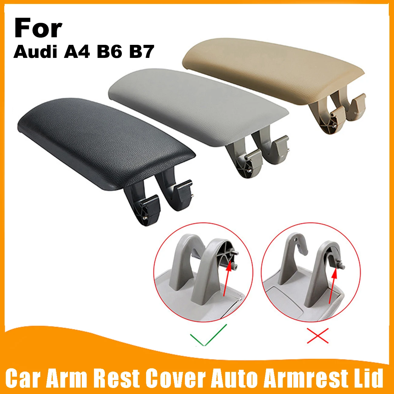 3 Color Pu Leather Car Arm Rest Cover Center Console Arm Rest Storage Box Lid Cover For Audi A4 B6 B7 2002-2007 Auto Accessories
3 Color Pu Leather Car Arm Rest Cover Center Console Arm Rest Storage Box Lid Cover For Audi A4 B6 B7 2002-2007 Auto Accessories