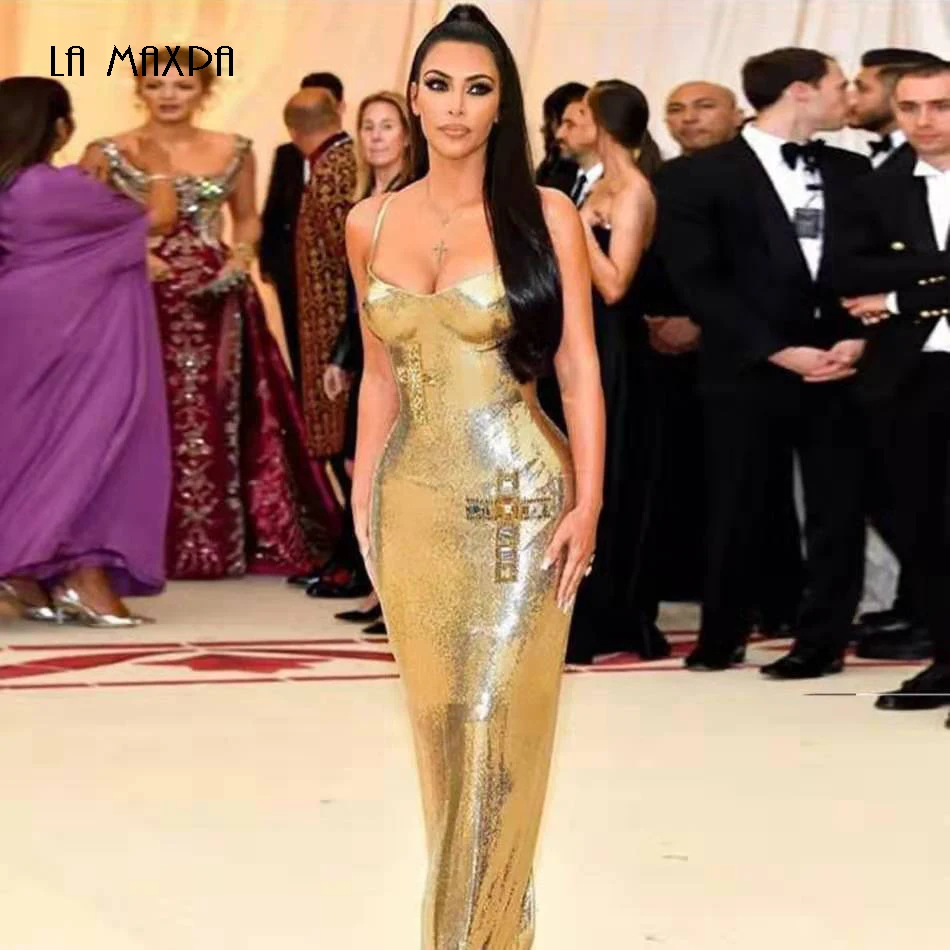 2019 Summer Women's Sexy Halter Spaghetti with Sequined Dress Fashion Celebrity Party Vestidos Gold Dress
2019 Summer Women's Sexy Halter Spaghetti with Sequined Dress Fashion Celebrity Party Vestidos Gold Dress
